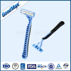 Goodmax Triple Blade Razor For Male Female Body Face Underarm With ISO Certificate
