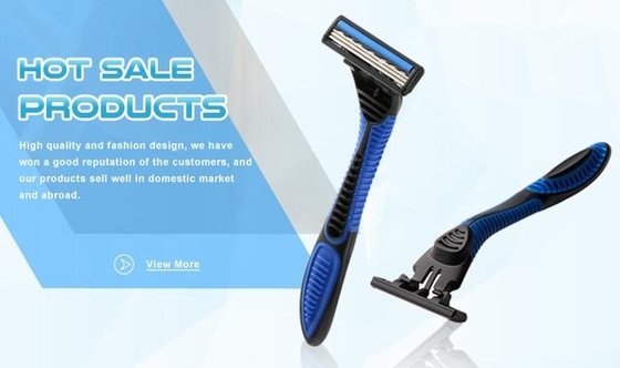 Goodmax Triple Blade Razor With Stainless Steel Blade For Closer Shave